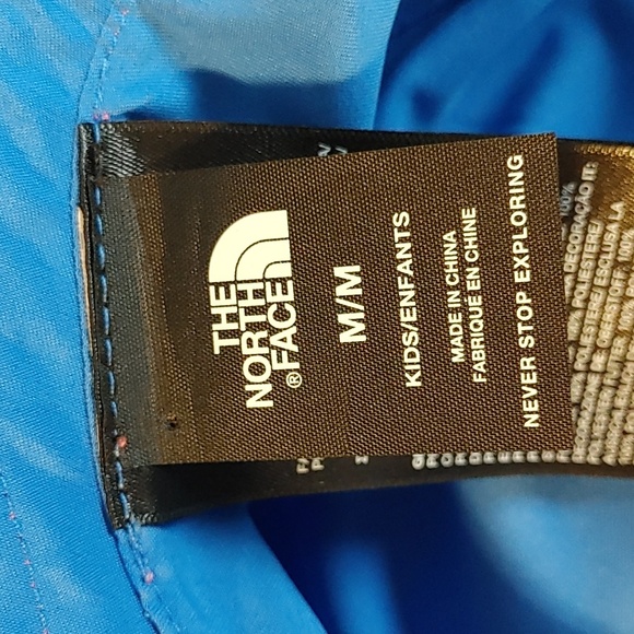🌸Host Pick🌸NWT Kids The North Face Tie-Dye/Blue Reversible Bucket Hat - Picture 5 of 10